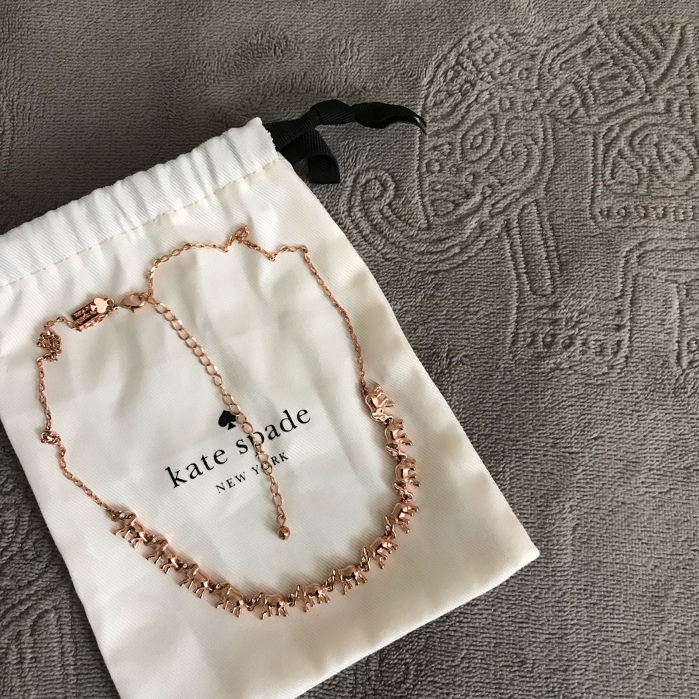 Kate Spade elephant necklace - Picture 3 of 8